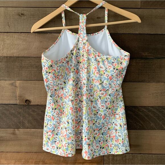 Prana Women's Small Miracle Cami Tank Top in Multi Petal - Picture 5 of 8